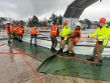 Začali sme s výcvikom špecialistov na výstavbu mobilných hangárov