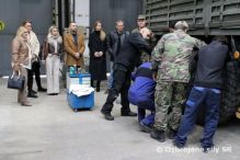 �tudentom sa p��i  na praktickom vyu�ovan�  na 91. �enijnom pluku v Seredi